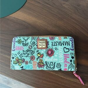 Dooney & Bourke Disney Parks “It’s a Small World” Wallet